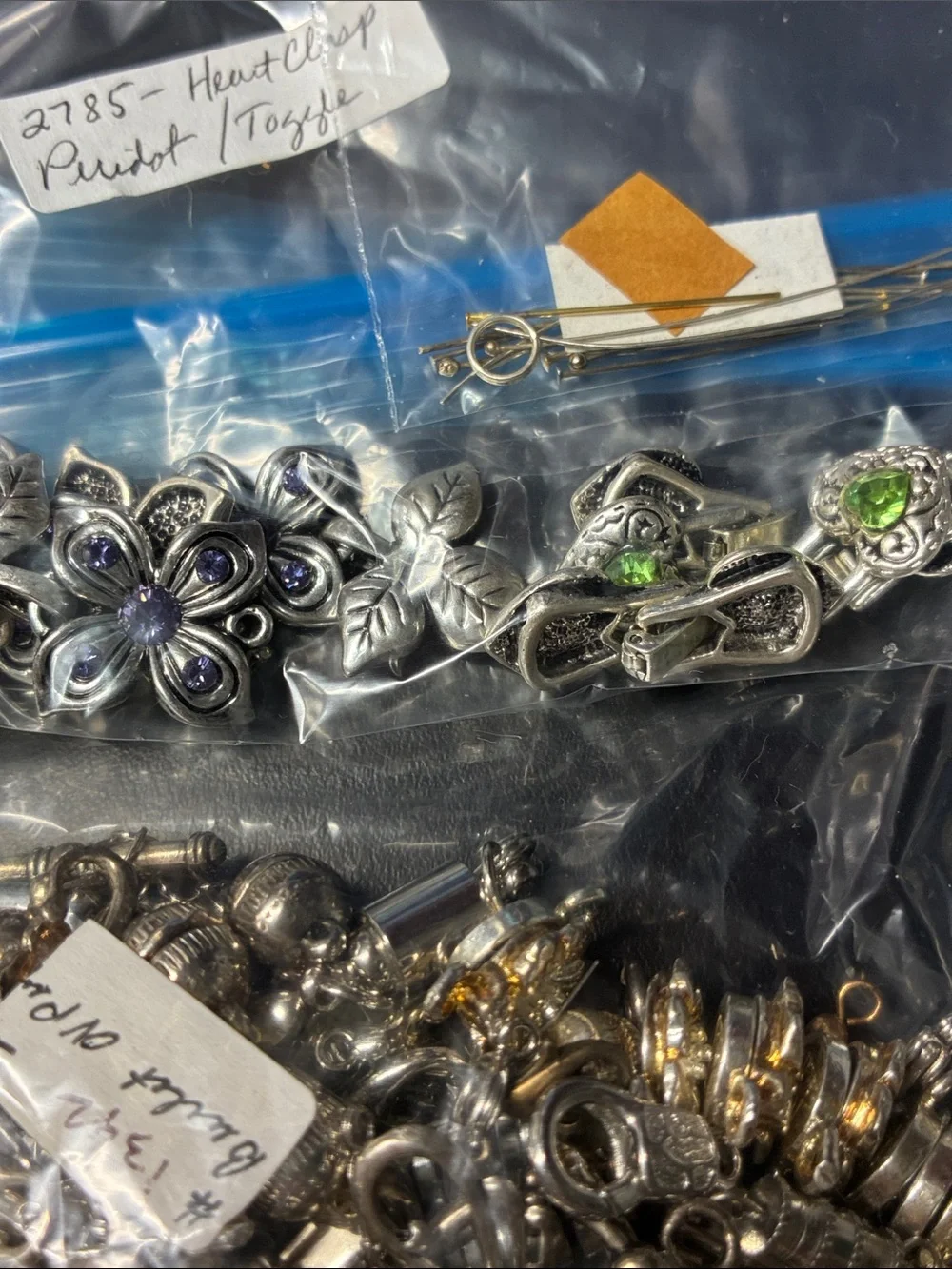 Assorted jewelry making findings